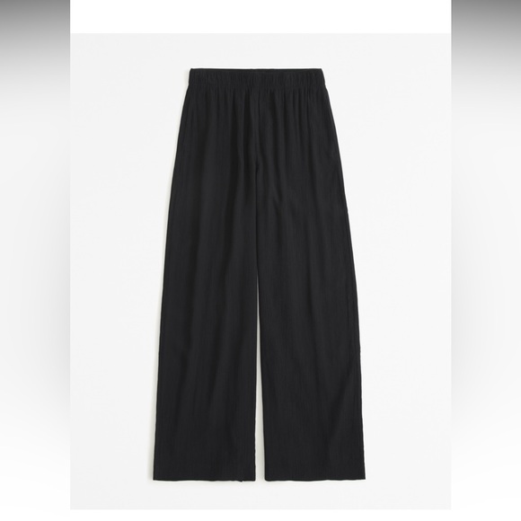 Abercrombie crinkle textured pull on pants size SL - Picture 2 of 6